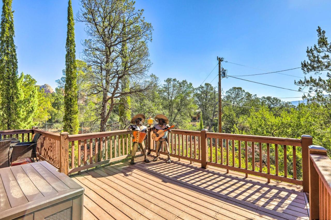 Bright Sedona Home With Deck And Mountain Views! 外观 照片
