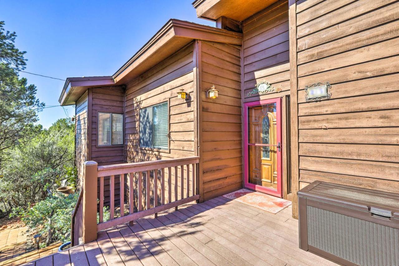 Bright Sedona Home With Deck And Mountain Views! 外观 照片