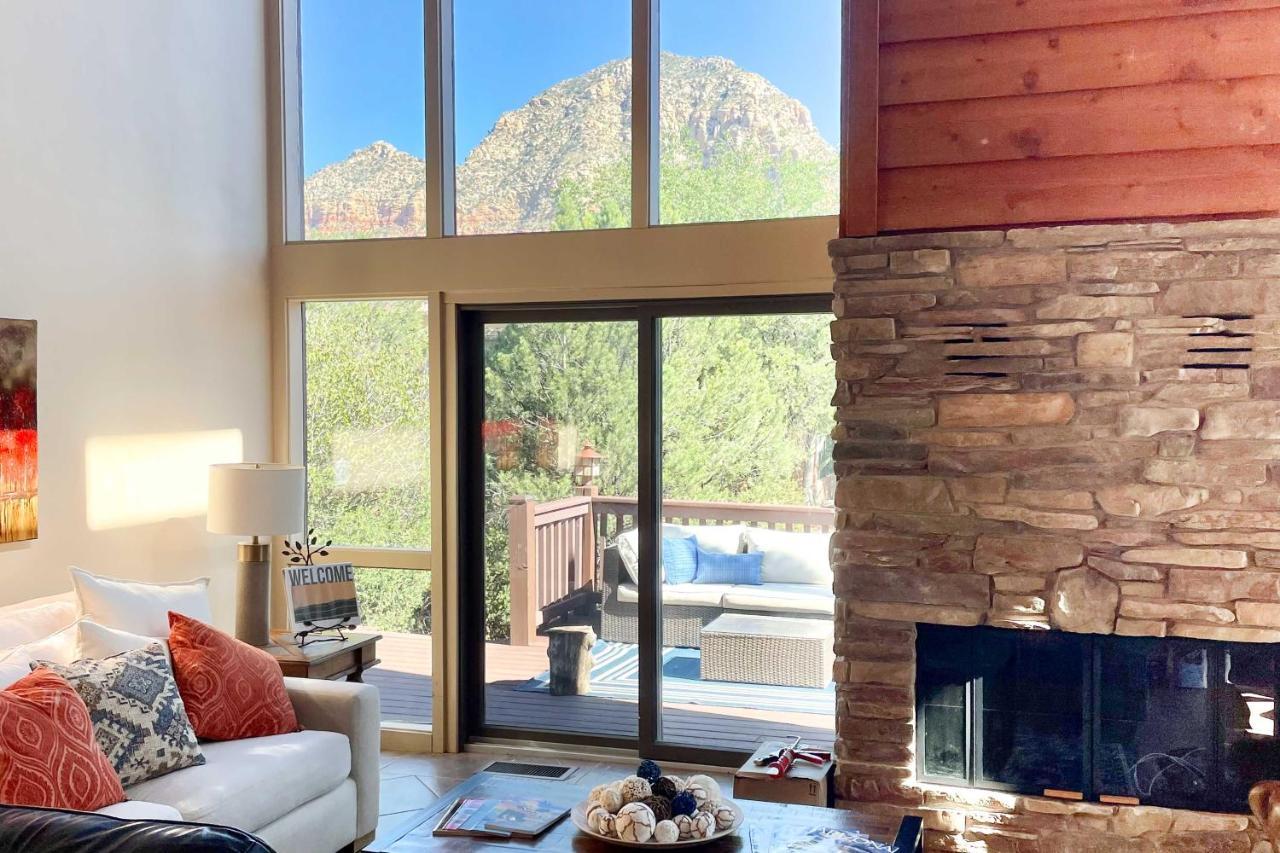 Bright Sedona Home With Deck And Mountain Views! 外观 照片